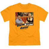 Friends How You Doin Youth 18/1 100% Cotton Short-Sleeve T-Shirt